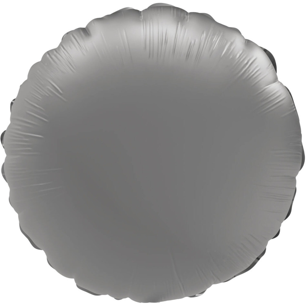 Fóliový balón kruh matná Moonlight silver Fóliový balón kruh matná Moonlight silver