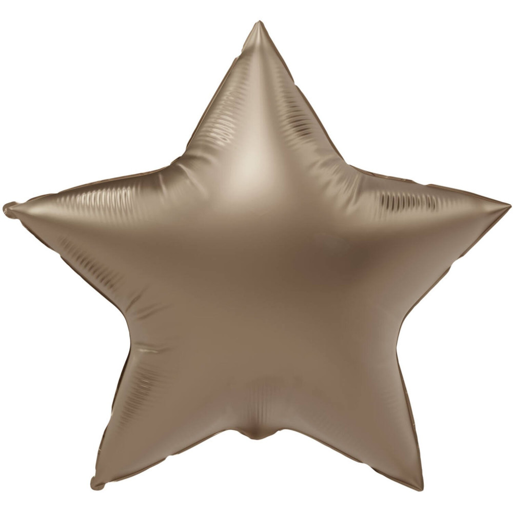 Fóliový balón hviezda matná Starlight gold Fóliový balón hviezda matná Starlight gold