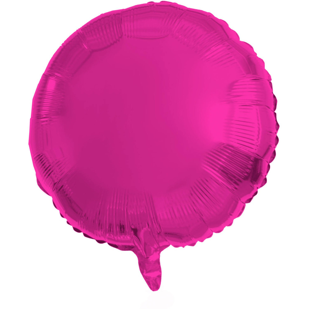 Fóliový balón kruh lesklá Magenta Fóliový balón kruh lesklá Magenta