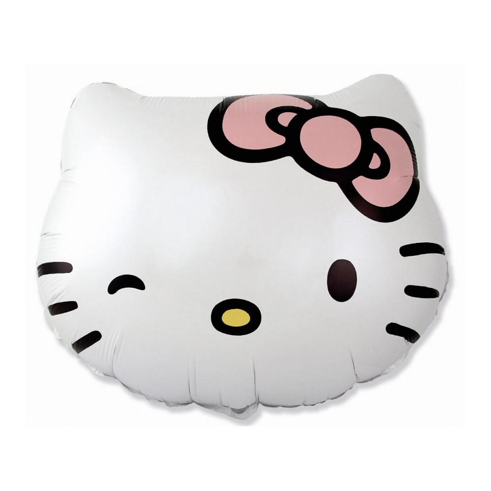 Fóliový Juniorshape balón Hello Kitty hlava Fóliový Juniorshape balón Hello Kitty hlava