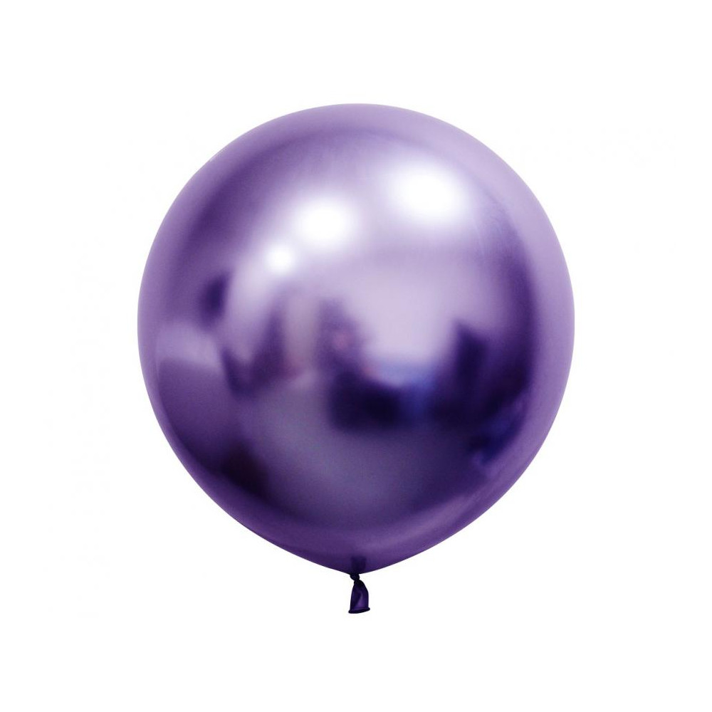 Latexový dekoračný balón platinová fialová 60 cm Latexový dekoračný balón platinová fialová 60 cm