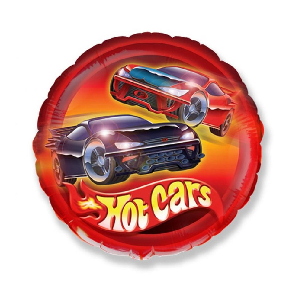 Fóliový balón Hot cars Fóliový balón Hot cars