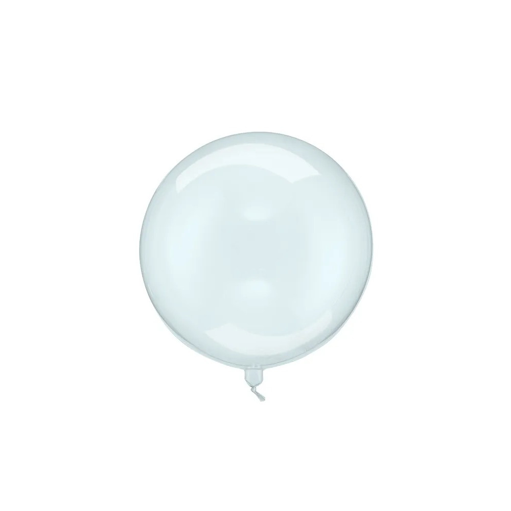 Transparentný Bobo balón modrý Transparentný Bobo balón modrý