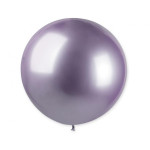 Latexový dekoračný balón platinová fialová 80 cm