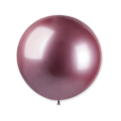 Latexový dekoračný balón platinová ružová 80 cm