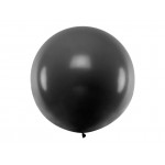 Latexový mega balón čierny 60 cm