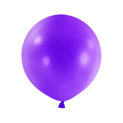 Latexový dekoračný balón fialový 60 cm