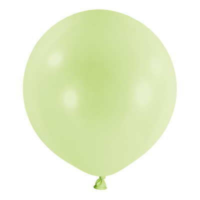 Latexový dekoračný balón pistáciová farba 60 cm