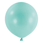 Latexový dekoračný balón mentolová farba 60 cm