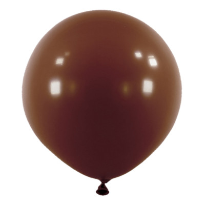 Latexový dekoračný balón čokoládová farba 60 cm