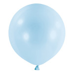 Latexový dekoračný balón baby modrá farba 60 cm