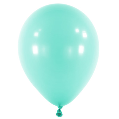 Latexové balóny pastelová mint  35 cm