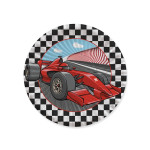 Papierové taniere Formula 18 cm
