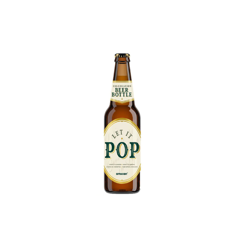 Vystreľovacie konfety Pivo 23 cm Vystreľovacie konfety Pivo 23 cm