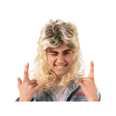 Parochňa pánska blond 80. roky
