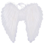 Anjelské krídla biele 50 cm