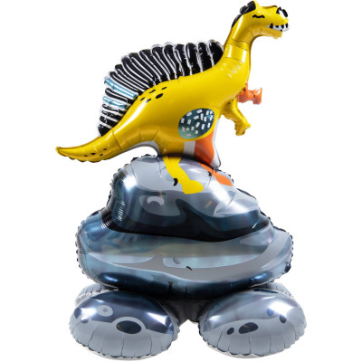 Fóliový stojaci balón Dino