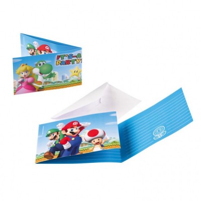 Pozvánky Super Mario