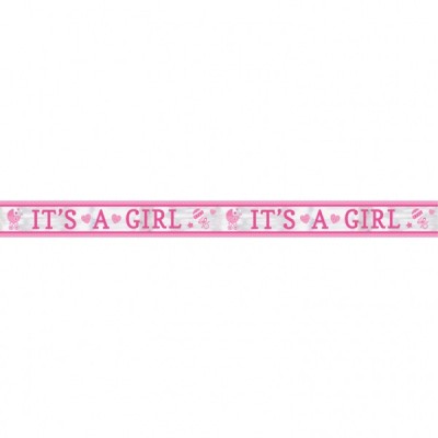 Baner fóliový Baby Shower It's a Girl