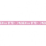 Baner fóliový Baby Shower It's a Girl