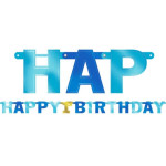 Baner Happy B-Day 1 chlapček