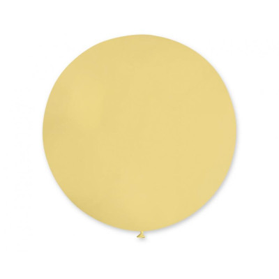 Latexové balóny pastel banánová žltá 48 cm