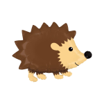 Fóliový Supershape balón Ježko