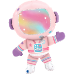 Fóliový Supershape balón Lady Astronaut
