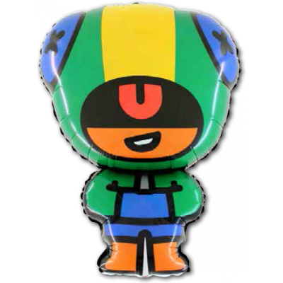 Fóliový Supershape balón Leon Brawl Stars