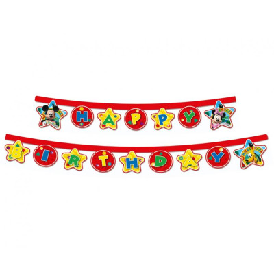 Baner Playful Mickey Mouse