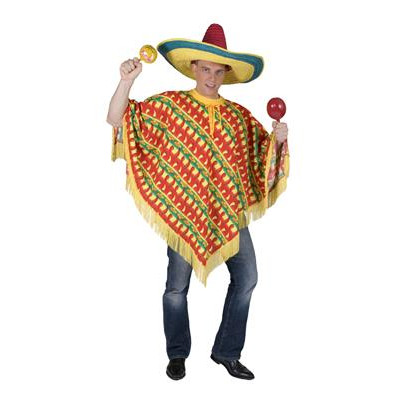 copy of Mexické pončo Tequila Sunrise