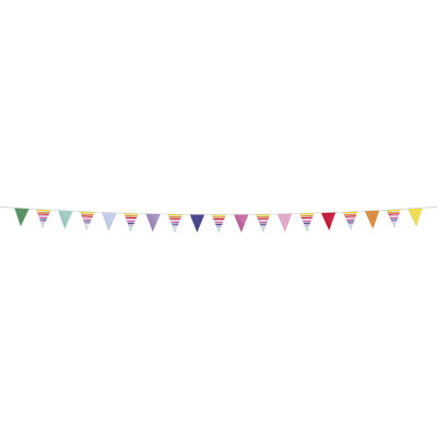 Vlajočkový banner viacfarebný