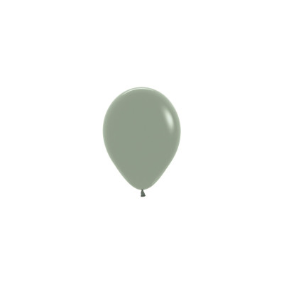 Latexový balón Pastel dusk Laura green "olivová farba" 12 cm