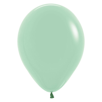 Latexový balón Pastel dusk Green tea "matová" 30 cm