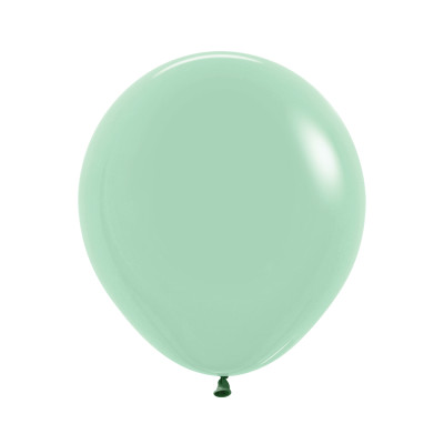 Latexový balón Pastel dusk Green tea "matová" 45 cm