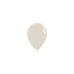 Latexový balón Pastel dusk krémova 12 cm