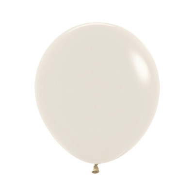 Latexový balón Pastel dusk krémova 45 cm