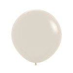Latexový balón Pastel dusk krémova 60 cm