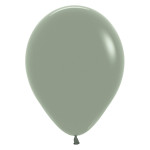 Latexový balón Pastel dusk Laura green "olivová farba" 30 cm