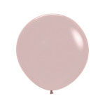Latexový balón Pastel dusk púdrová ružová 60 cm