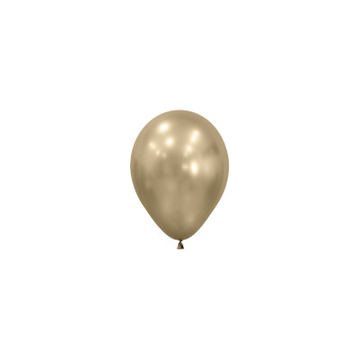 Latexový balón Silk Gold Dust 12 cm