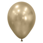 Latexový balón Silk Gold Dust 30 cm