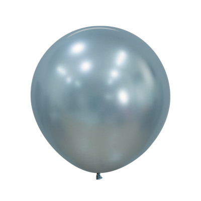 Latexový balón Silk Arctic Blue 60 cm