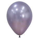Latexový balón Silk Light Amethyst 30 cm