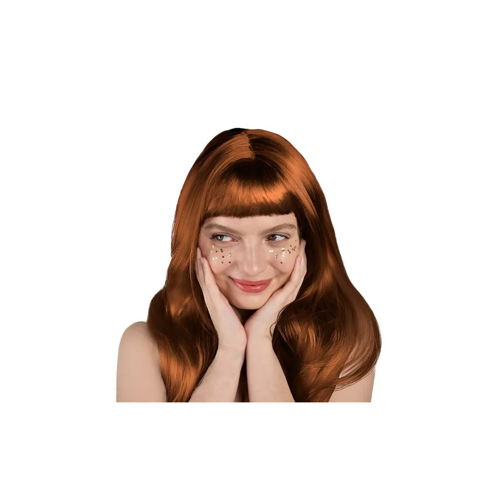 Parochňa s ofinou dlhá, červená Parochňa s ofinou dlhá, červená
