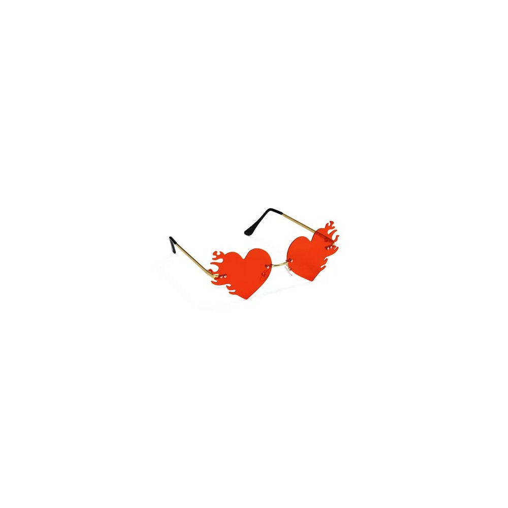Okuliare Flame Hearts, červené Okuliare Flame Hearts, červené