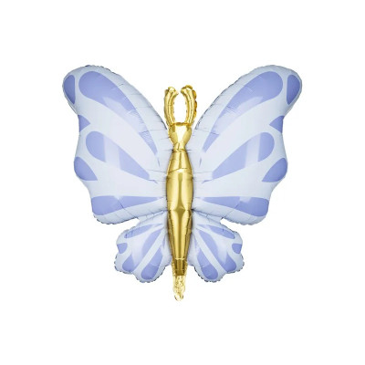 copy of Fóliový Supershape balón Motýľ mätová farba
