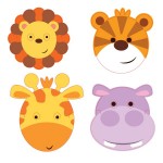 Masky Jungle Animals