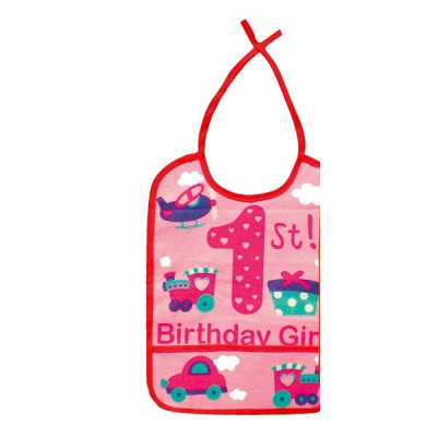 Happy birthday 1 podbradník girl/boy