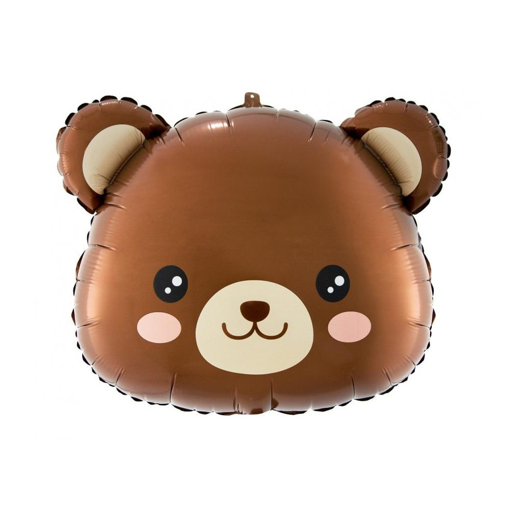 Fóliový Juniorshape balón Macko - hlava Fóliový Juniorshape balón Macko - hlava